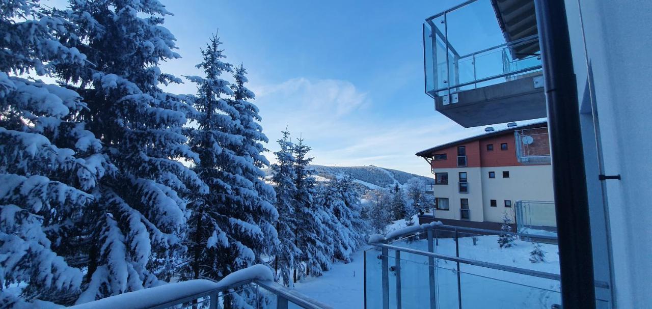Loučná pod Klínovcem Apartman Nerudovka D 104, Finska Sauna, Garazove Stani מראה חיצוני תמונה